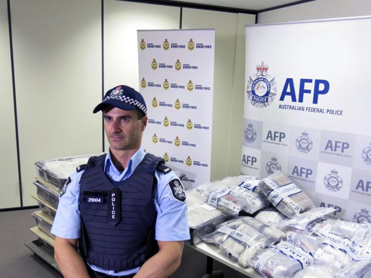 Australian police seize record A$1 billion methamphetamine haul