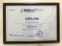 “Azərbaycan Dəmir Yolları ” QSC “Milli Net 2017” müsabiqəsində II yerə layiq görülüb (FOTO)