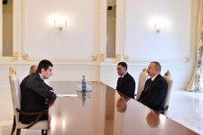 Президент Ильхам Алиев принял министра внутренних дел Грузии (ФОТО)