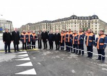 Президент Ильхам Алиев и его супруга ознакомились с работой, проделанной в «Баку Белый город» (ФОТО)