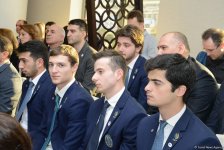 В Баку состоялось общее собрание Федерации гимнастики Азербайджана, посвященное ее 15-летию (ФОТО)