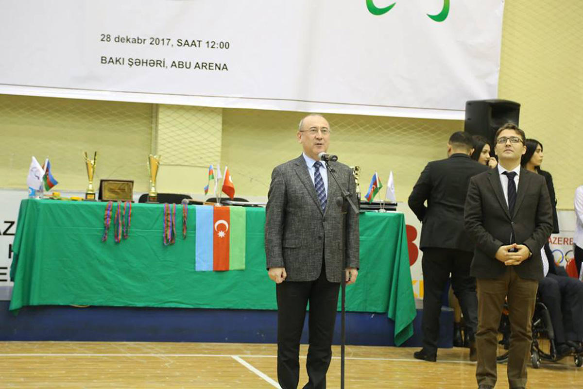 Товарищеский матч по бочче между Азербайджаном и Турцией (ФОТО)
