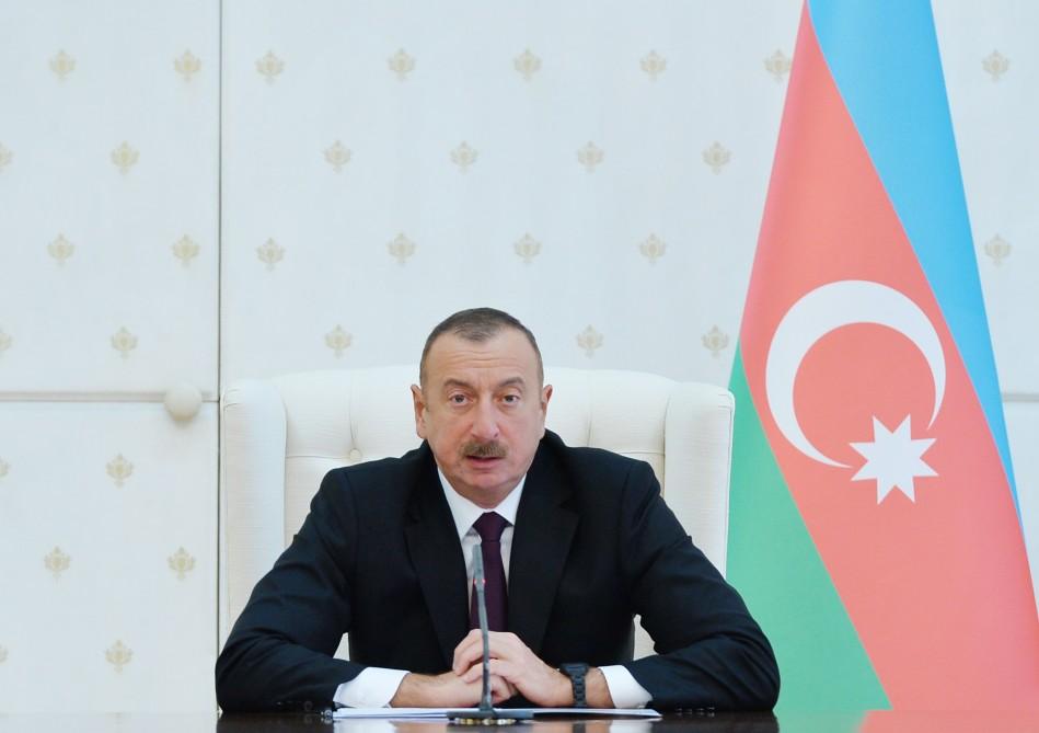 Cumhurbaşkanı İlham Aliyev, 2018 yılını «Azerbaycan Halk Cumhuriyeti Yılı» ilan etti