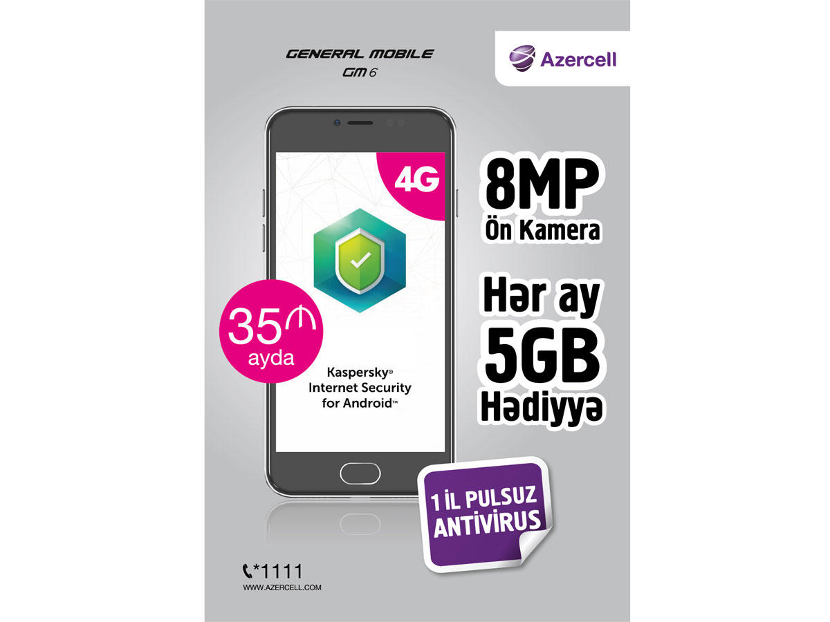 General Mobile 6 – first favorable campaign of year by Azercell