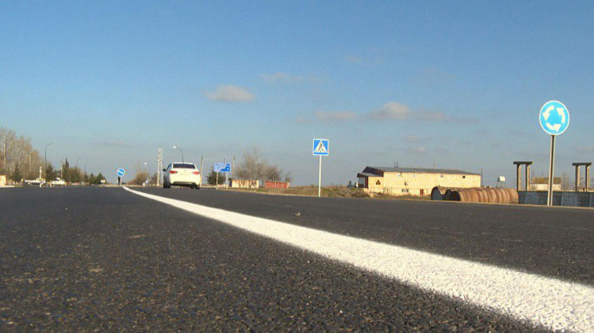 Завершилась реконструкция автодороги в село Джоджуг Марджанлы (ФОТО/ВИДЕО)