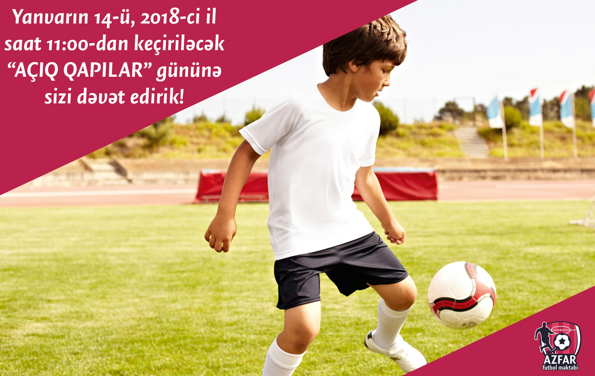 День открытых дверей детско-юношеской футбольной школы AZFAR (ФОТО)