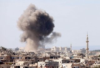 Syria blames Israel for missile strike near Damascus
