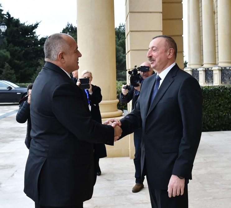 President Aliyev holds one-on-one meeting with Bulgarian PM (PHOTO)