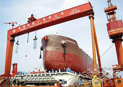 Китай лидирует в мире по сумме заказов в судостроении