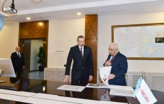 Президент Ильхам Алиев принял участие в открытии здания Бакинской распределительной сети и подстанций (ФОТО)