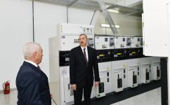 Президент Ильхам Алиев принял участие в открытии здания Бакинской распределительной сети и подстанций (ФОТО)