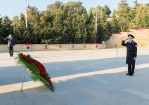 В Службе госбезопасности Азербайджана почтили память жертв трагедии 20 Января (ФОТО)