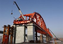 О ходе строительства в Китае железнодорожного мегамоста через водохранилище Гуаньтин (ФОТО)