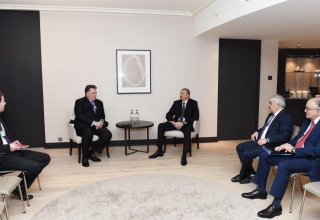 President Aliyev meets with Chevron Corporation VP
