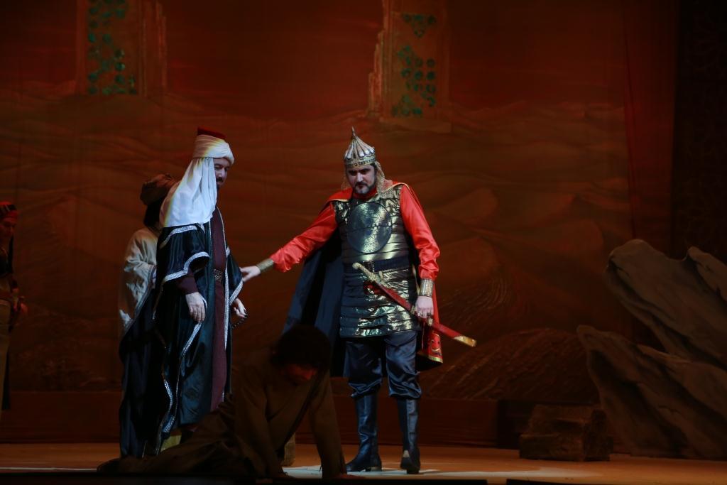 Üzeyir Hacıbəylinin "Leyli və Məcnun" operasının növbəti tamaşası keçirilib (FOTO)