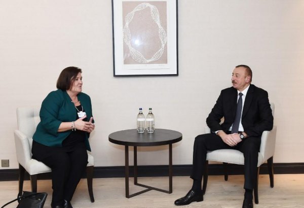 President Ilham Aliyev met with Cisco Executive Vice President