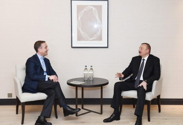 President Ilham Aliyev met with member of Mastercard Management Committee