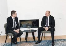 Президент Ильхам Алиев встретился с главой компании Freres Lazzard (ФОТО)