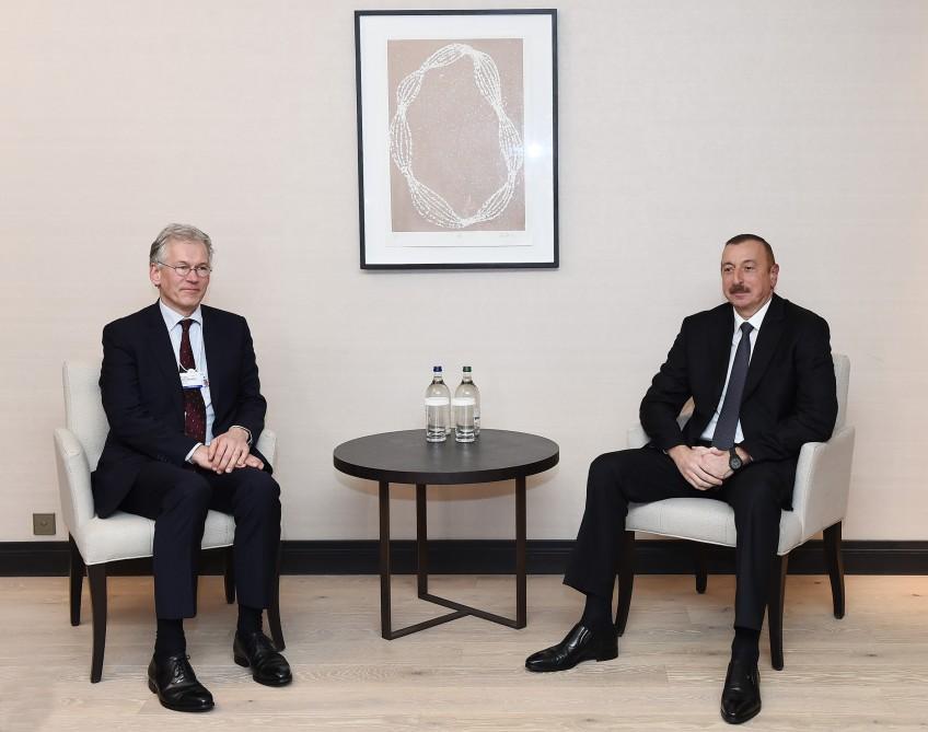 Prezident İlham Əliyev “Royal Phillips” şirkətinin baş icraçı direktoru ilə görüşüb