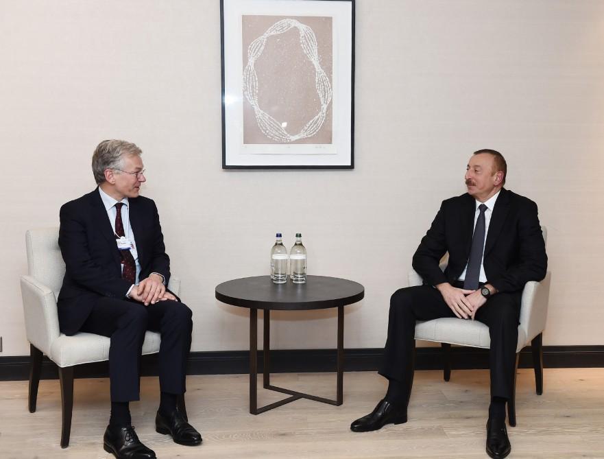 Президент Ильхам Алиев встретился с генеральным исполнительным директором компании Royal Phillips