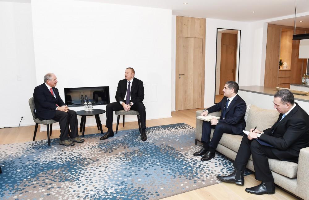 President Ilham Aliyev meets with CEO of American company Blackstone (PHOTO)