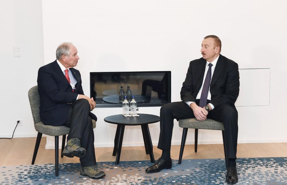 President Ilham Aliyev meets with CEO of American company Blackstone (PHOTO)