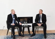 Президент Ильхам Алиев встретился в Давосе с главой компании BP (ФОТО)