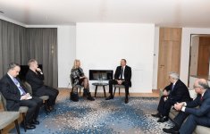 Prezident İlham Əliyev Davosda "IBM" şirkətinin baş icraçı direktoru ilə görüşüb (FOTO) (YENİLƏNİB)