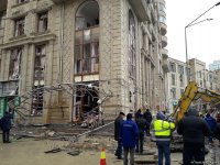 Появилась информация о пострадавшем при пожаре в центре Баку (ОБНОВЛЕНО) (ФОТО/ВИДЕО)