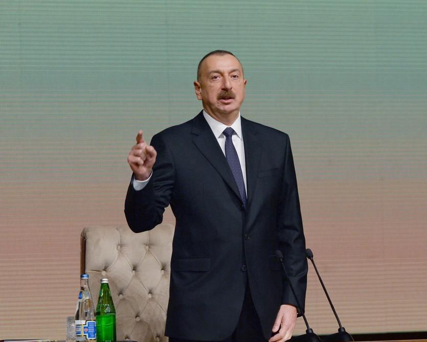 President Aliyev: Azerbaijan needs to look forward, correctly organize future activities