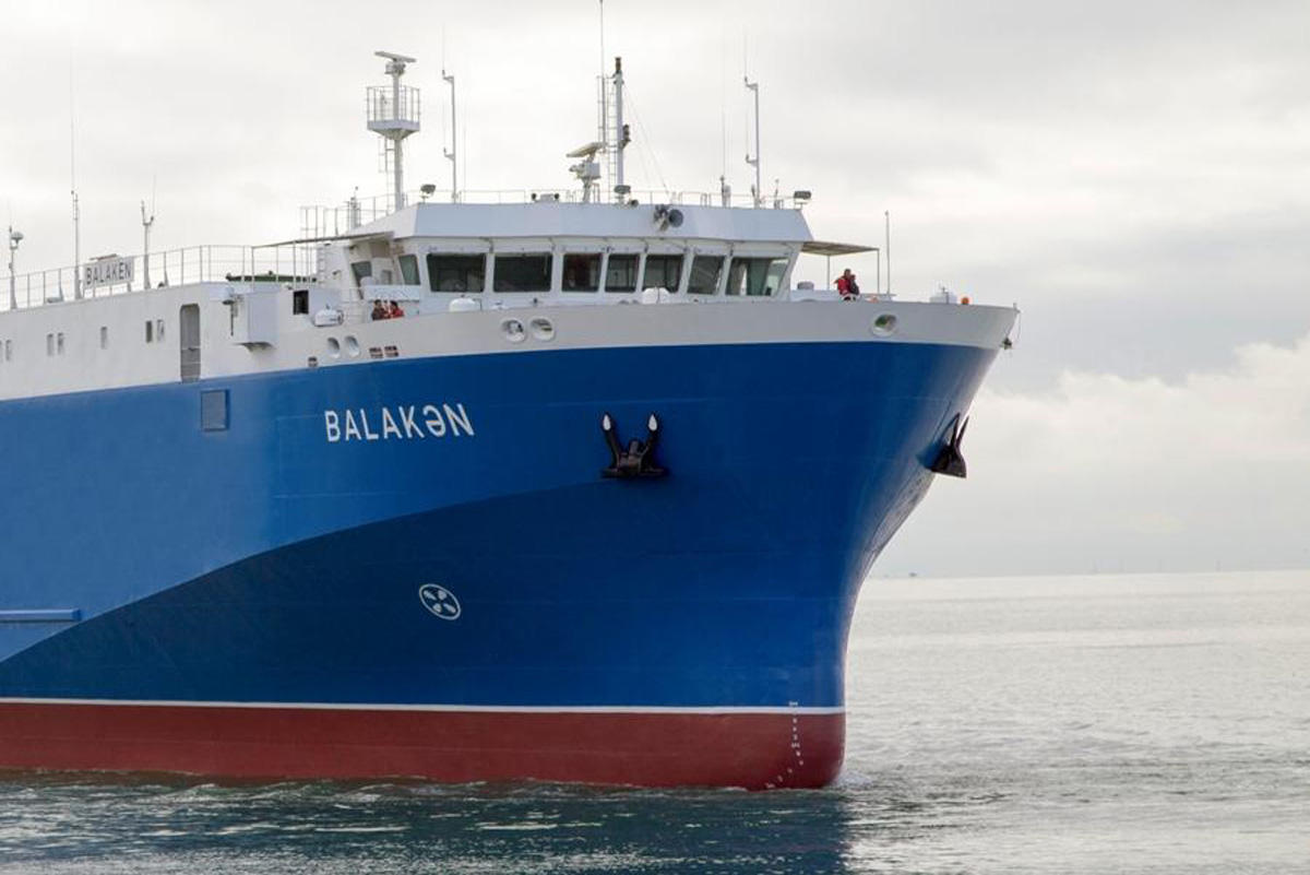 Azerbaijan overhauls vessel to be operated on Trans-Caspian int’l route (PHOTO)