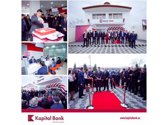 "Kapital Bank"ın yenilənən Füzuli filialı istifadəyə verilib