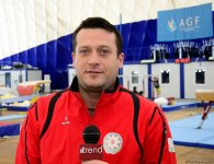 На Кубке мира FIG в Баку Азербайджан представят два гимнаста - главный тренер (ФОТО)