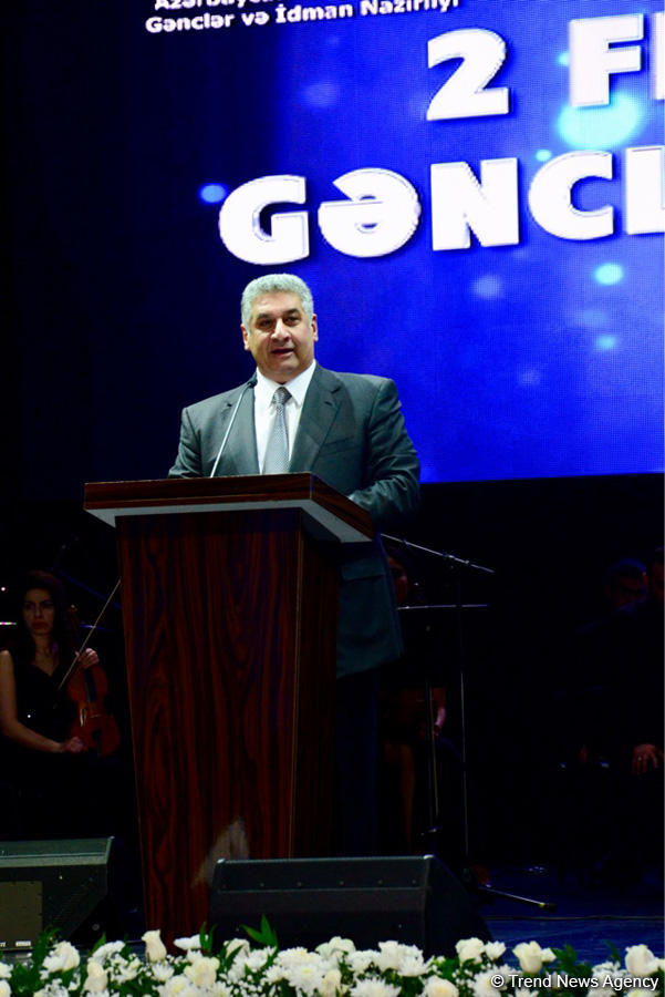 В Азербайджане состоялась церемония вручения Президентских премий для молодёжи в 2018 г. (ФОТО)