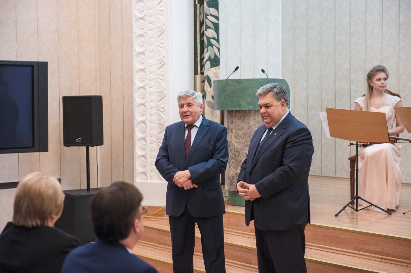 ADU-nun Belarusla əlaqələri genişlənir (FOTO)