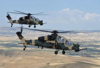 Турция успешно протестировала отечественные военные вертолеты ATAK FAZ-2