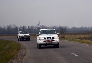 Another ceasefire monitoring on contact line of Azerbaijani, Armenian armed forces ends