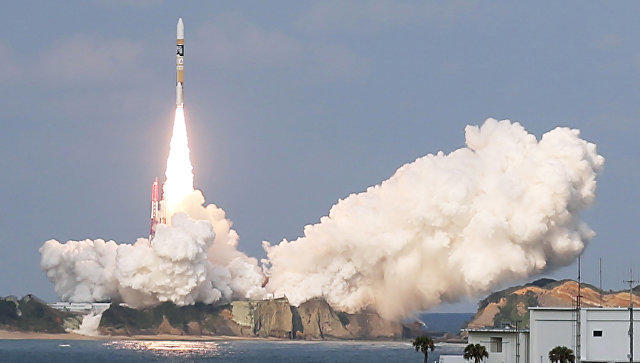 Япония запустила ракету со спутником для высокоскоростной передачи данных