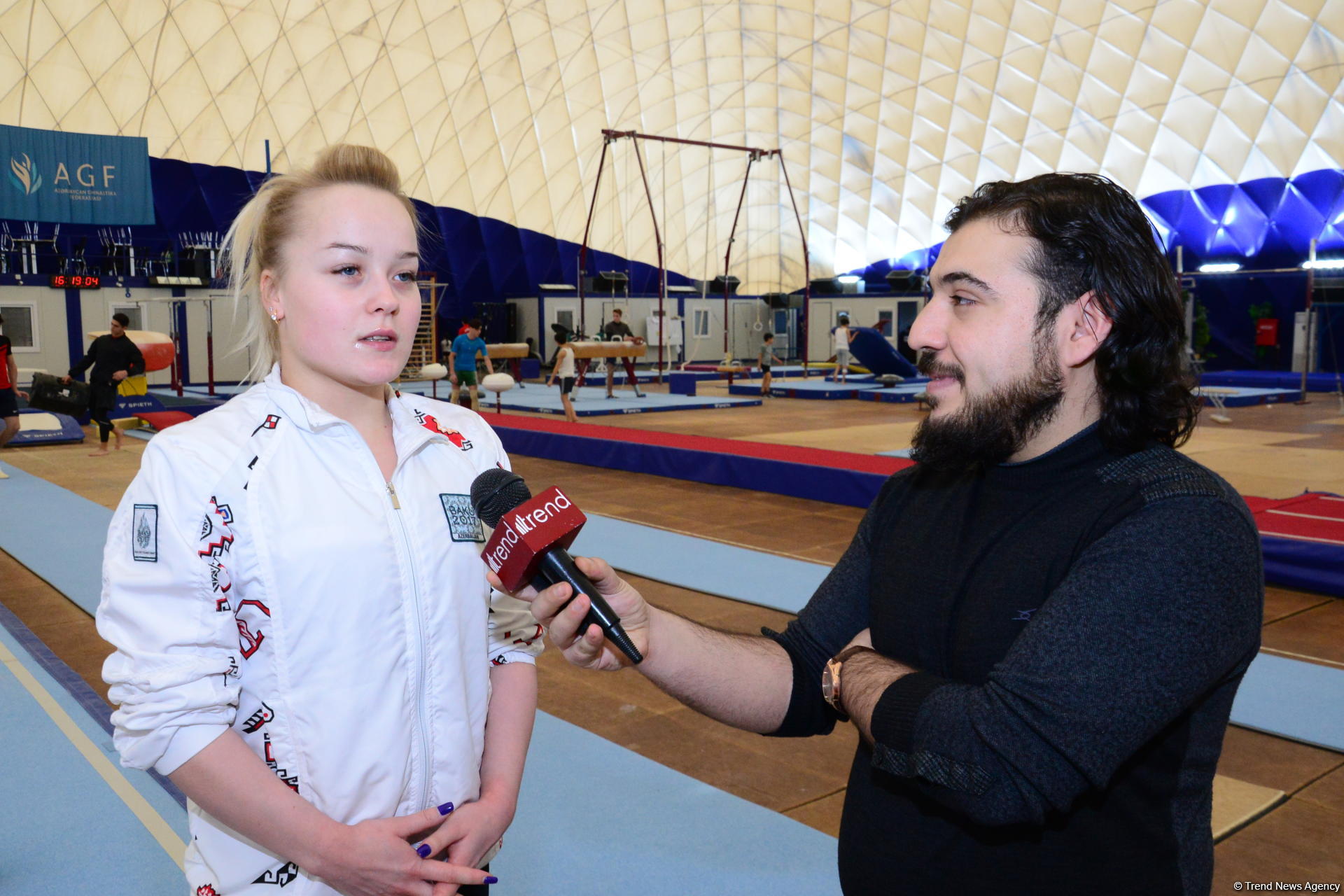 Azerbaijani gymnast talks on great competition at upcoming FIG event (PHOTO)