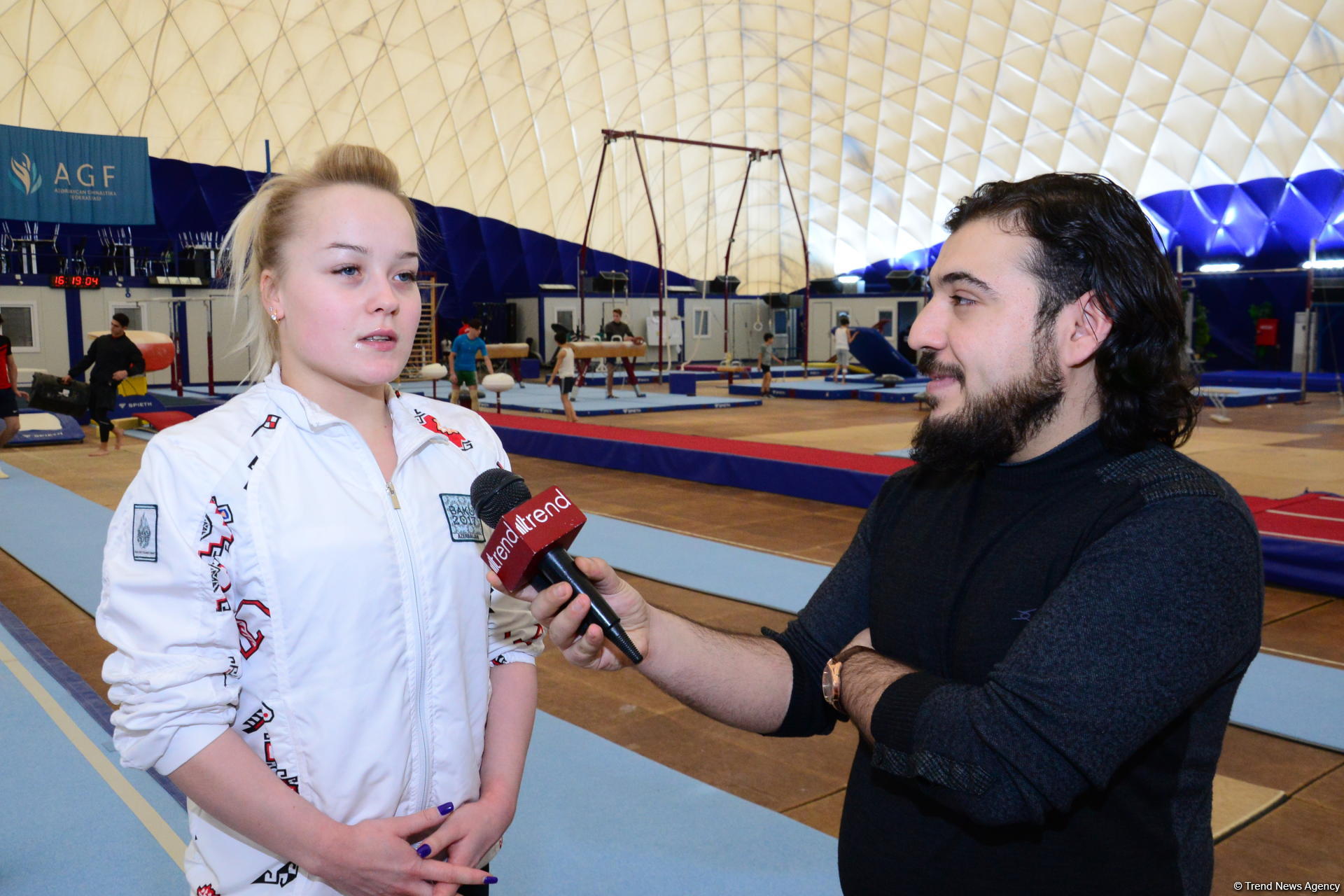 Azərbaycanlı gimnast: Bakıda keçiriləcək Dünya Kubokunda rəqabət yüksək olacaq (FOTO)