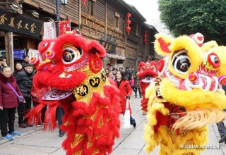 Уличное шествие фольклора десяти городов в Фучжоу (ФОТО)