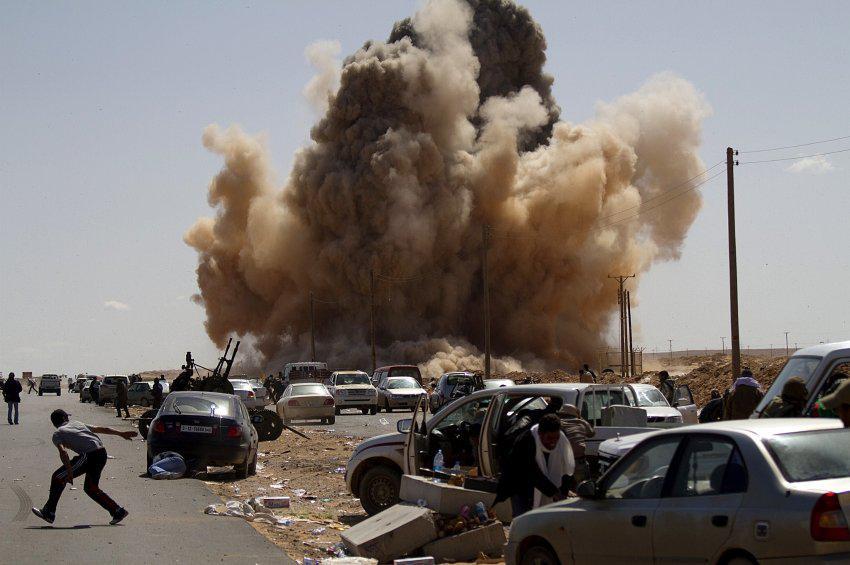 В Триполи два человека погибли при взрыве