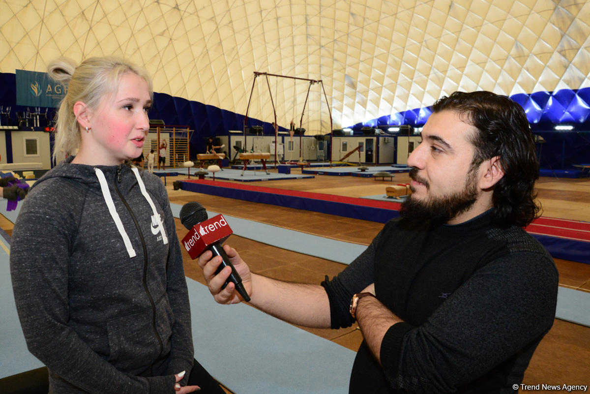 Azerbaijani gymnast hopes to show good result at FIG World Cup in Baku (PHOTO)