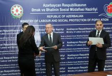 Sosial inklüziya xidmətləri ilə bağlı təlimlərin iştirakçılarına sertifikatlar verilib (FOTO)