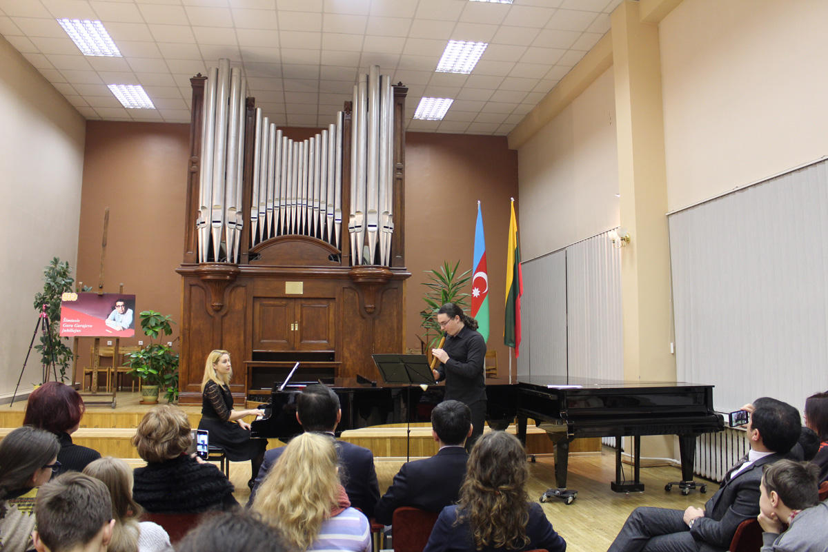 В Литве отметили 100-летие азербайджанского композитора Гара Гараева (ФОТО)