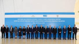 Президент Ильхам Алиев принимает участие в заседании министров в рамках Консультативного совета "Южного газового коридора" (ФОТО)