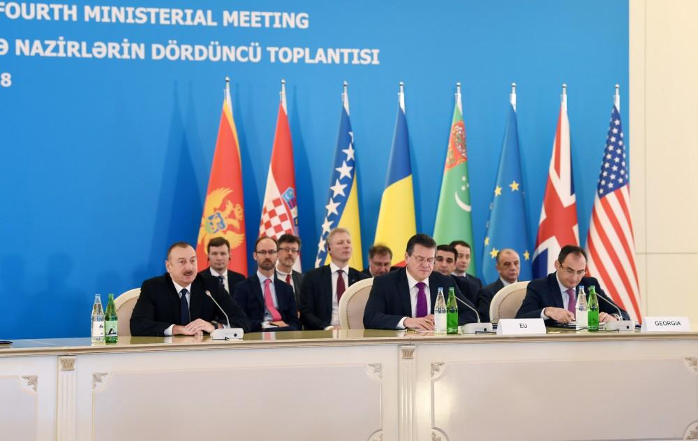 President Ilham Aliyev attends ministerial meeting as part of SGC Advisory Council (PHOTO)