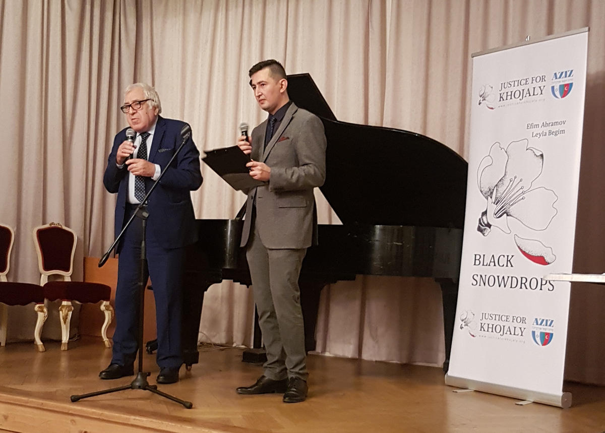 В Праге состоялась презентация книги о Ходжалинском геноциде (ФОТО)
