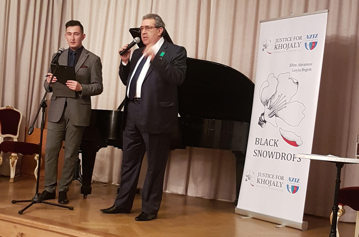 В Праге состоялась презентация книги о Ходжалинском геноциде (ФОТО)