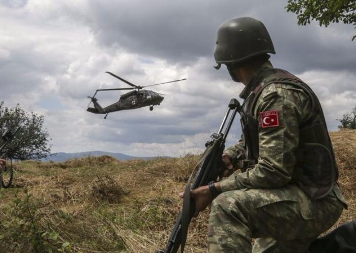 Турецкая армия нейтрализовала 10 террористов на севере Сирии